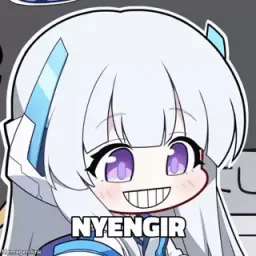 Stiker Nyengir